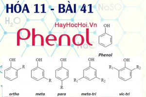 Tính chất hóa học và công thức cấu tạo của Phenol C6h5OH - hóa 11 bài 41